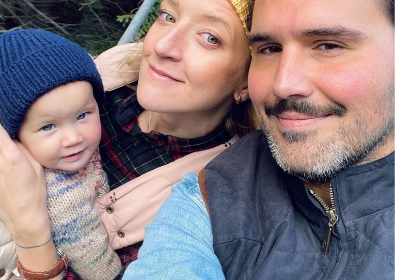 Lara Gessler z mężem i córką Neną, fot. lara_gessler /Instagram