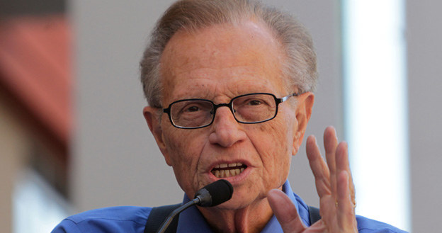 Larry King / fot. Toby Canham /Getty Images/Flash Press Media