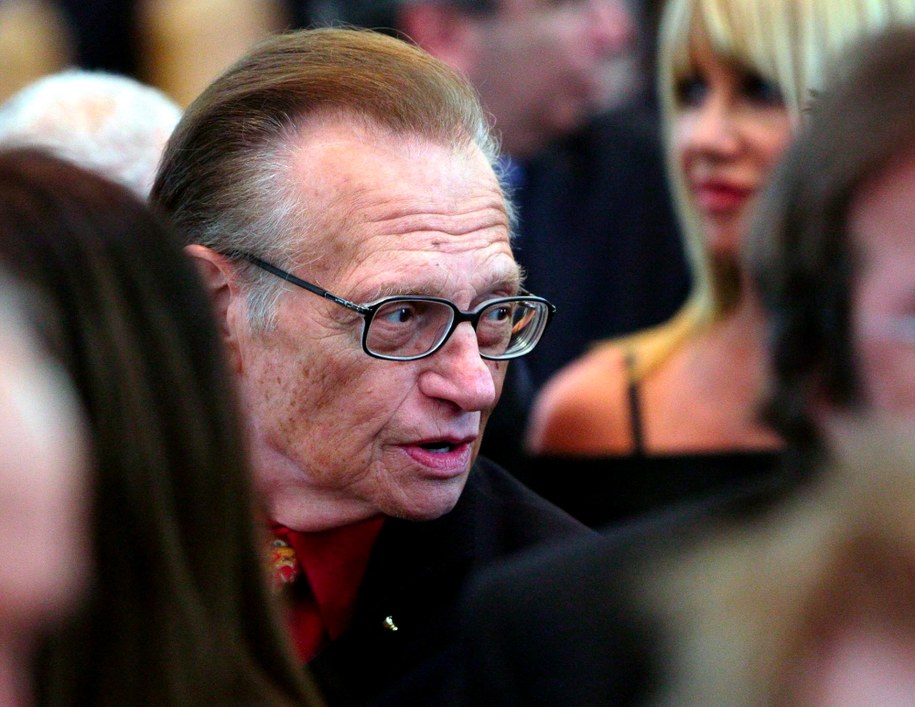 Larry King ma 87 lat /Kevork Djansezian /PAP/EPA