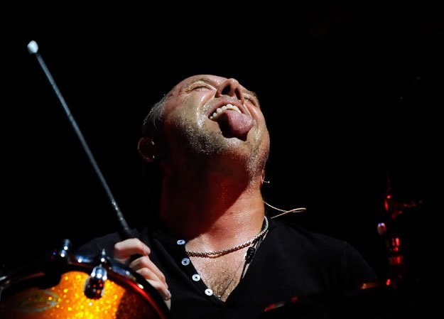 Lars Ulrich (Metallica) i jego rock'n'rollowy język fot. Ethan Miller /Getty Images/Flash Press Media