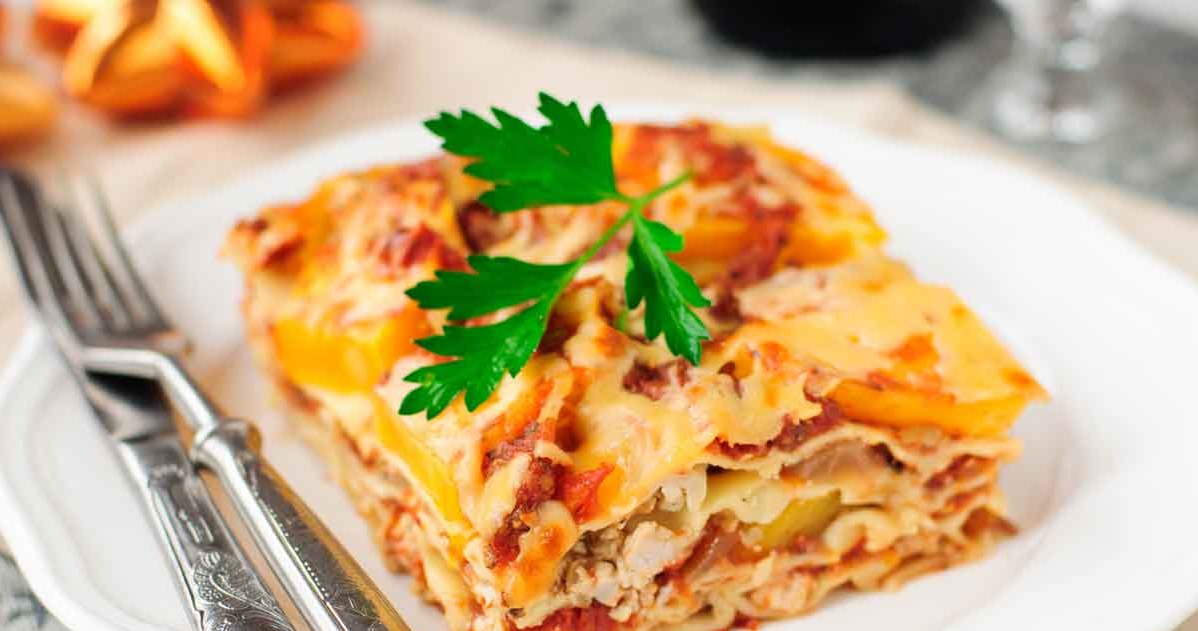 Lasagne z dynią /123RF/PICSEL