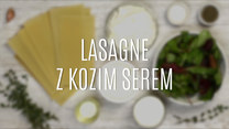 Lasagne z kozim serem