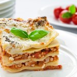 Lasagne z w trzech kolorach