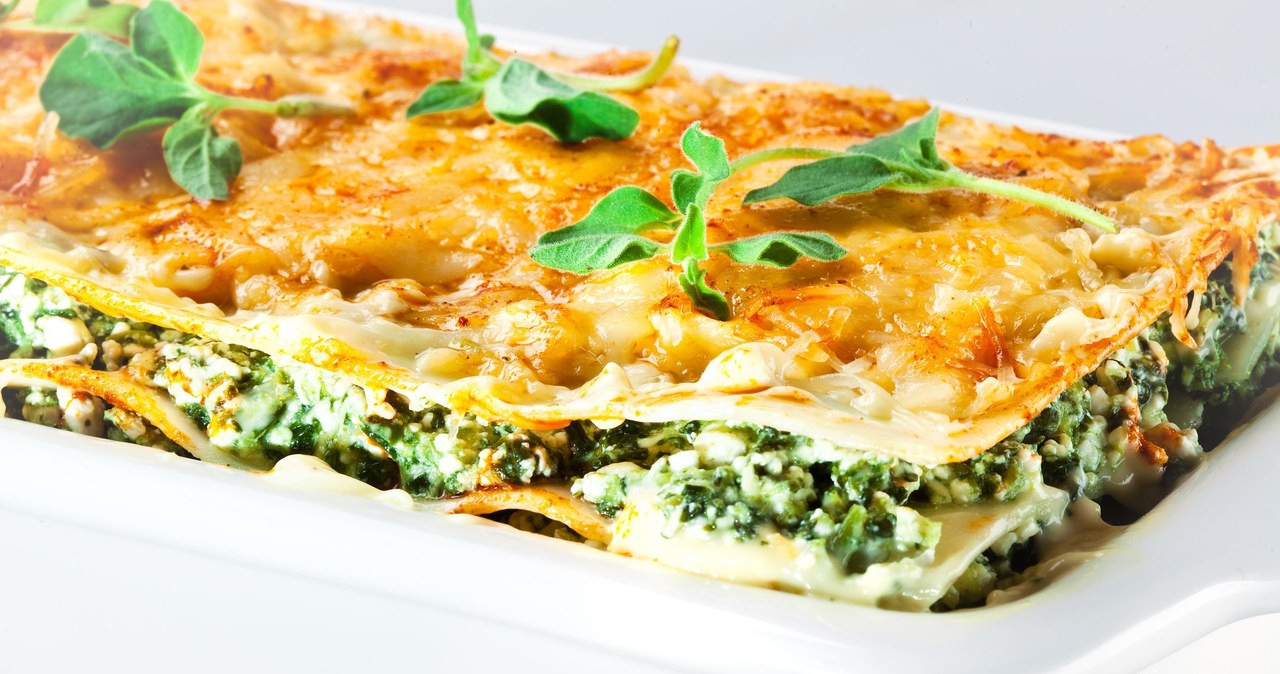 Lasagne ze szpinakiem /123RF/PICSEL