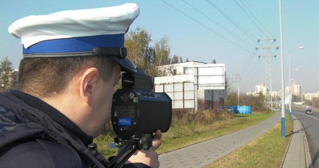 Laserowa akcja krakowskiej policji /Zdjęcia: Jacek Jurecki /INTERIA.PL