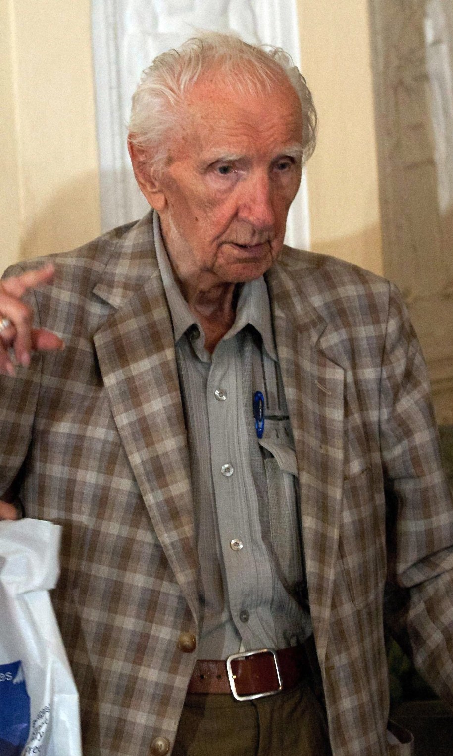 Laszlo Csatary ma dziś 98 lat /BEA KALLOS    /PAP/EPA