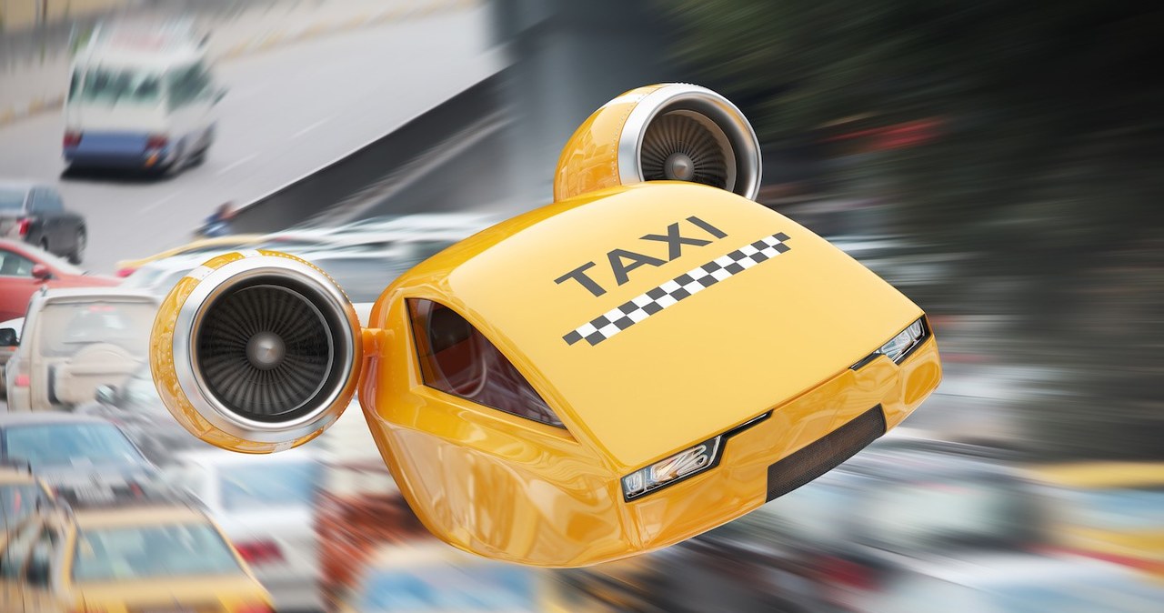 Latająca taksówka - czy zagości na ulicach już w 2025 roku? /Adobe Stock
