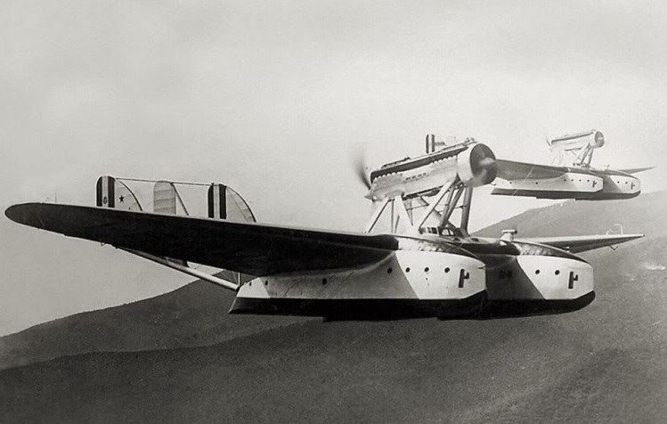 latający katamaran Savoia-Marchetti S.66 /Wikimedia Commons /INTERIA.PL/materiały prasowe