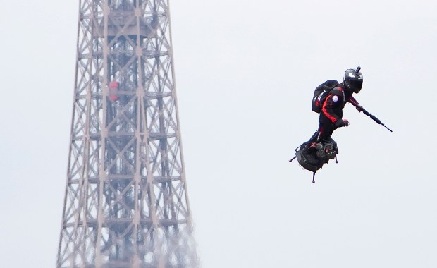 "Latający żołnierz" przeleci nad Kanałem La Manche