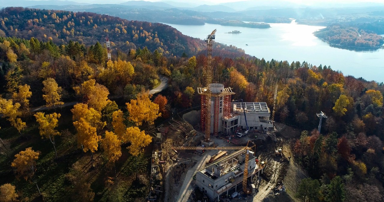 Latem nad Soliną ruszy kolejka gondolowa /Informacja prasowa