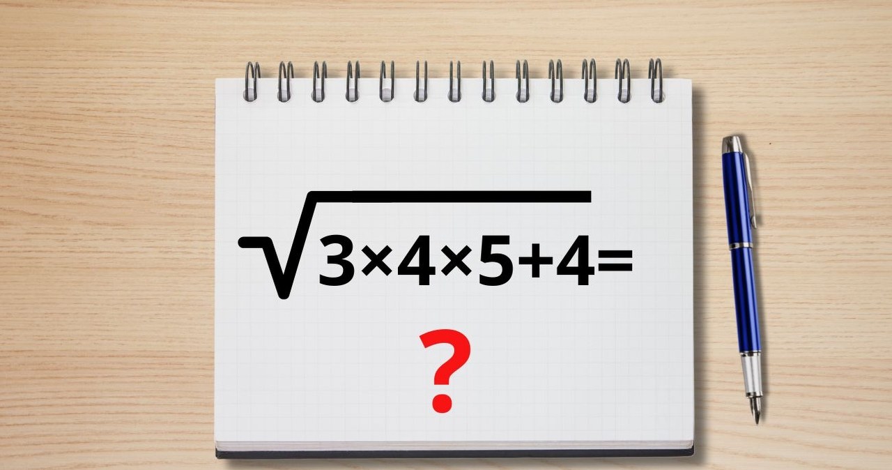 Łatwa zagadka matematyczna jest doskonałym treningiem umysłowym /Canva Pro /Canva Pro