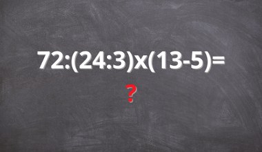 Łatwe liczby, proste działanie, a wielu liczy źle. Podasz wynik?