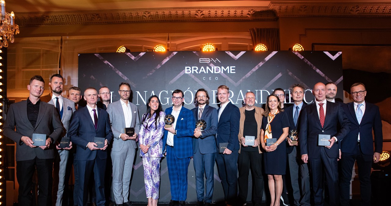 Laureaci 6. edycji BrandMe CEO. for. BrandMe CEO /INTERIA.PL