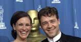 Laureaci Oscara - Julia Roberts i Russell Crowe /EPA