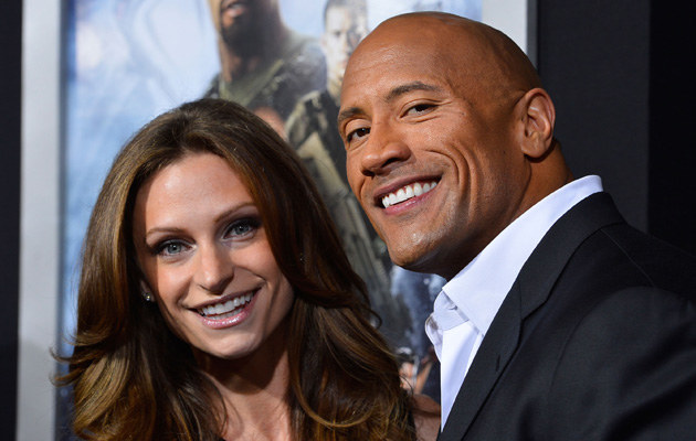 Lauren Hashian i Dwayne Johnson zostaną rodzicami! /Frazer Harrison /Getty Images