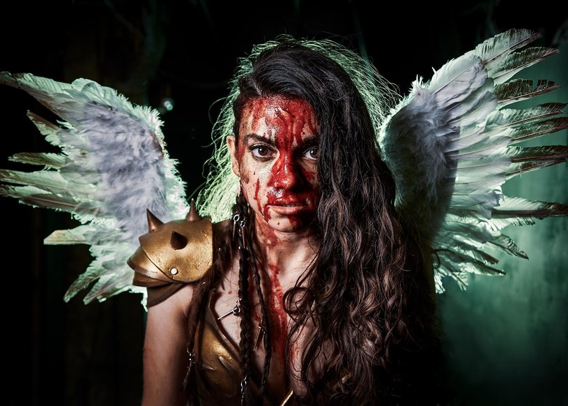 Lauren LaVerra w filmie "Terrifier 2. Masakra w święta" /materiały prasowe