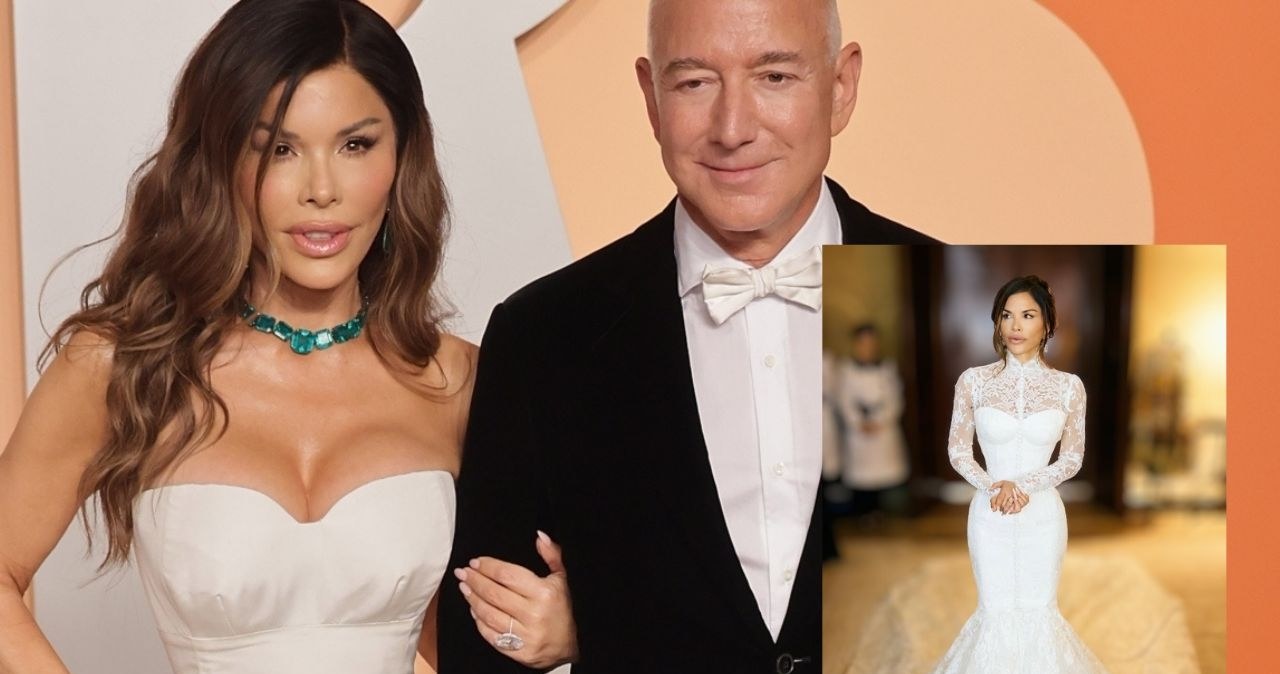 Lauren Sanchez pokazała suknię ślubną /Ken Goff/AKPA, Instagram @laurensanchezbezos /AKPA