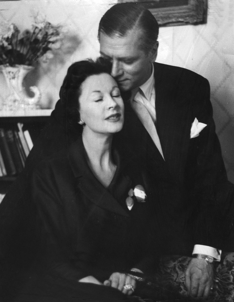 Laurence Olivier i Vivien Leigh w 1958 roku /Bob Haswell/Staff/Daily Express/Mirrorpix /Getty Images