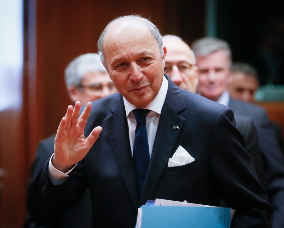 Laurent Fabius /OLIVIER HOSLET /PAP/EPA