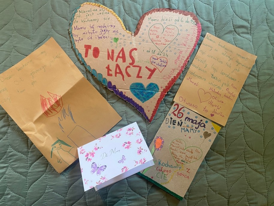 Laurki dla pani Kasi z okazji Dnia Matki /Magdalena Grajnert /RMF FM