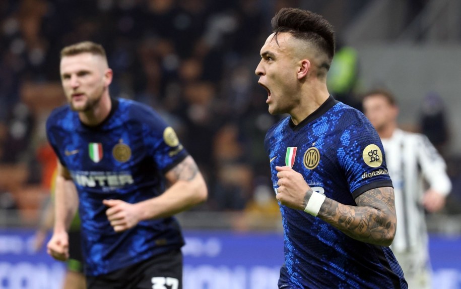 Lautaro Martinez po zdobyciu gola /MATTEO BAZZI    /PAP/EPA