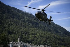 Lawina kamieni osunęła się na alpejską wioskę w Szwajcarii
