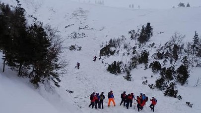 ​Lawina w Karkonoszach. Ratownicy GOPR nikogo nie znaleźli 
