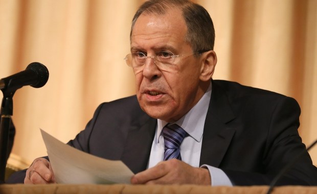 Ławrow atakuje Kerry'ego i Tuska. "Żądania wywołujące śmiech"