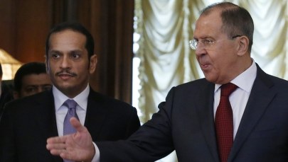 Ławrow przyjął szefa MSZ Kataru. Wezwał do podjęcia dialogu