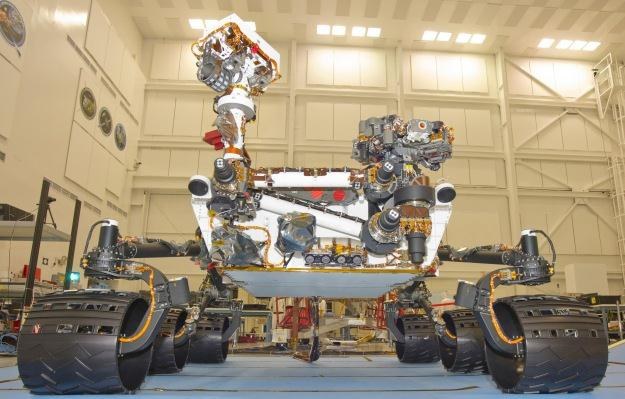 Łazik Curiosity.       Fot. NASA /materiały prasowe