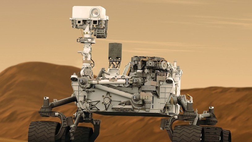 Łazik Curiosity odkrył na powierzchni Marsa nowe ślady metanu. Znajdzie też życie? /Geekweek