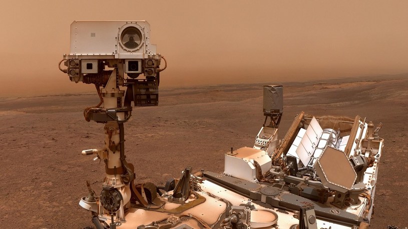Łazik Curiosity wysłał nam z powierzchni Marsa swoje pożegnalne selfie /Geekweek