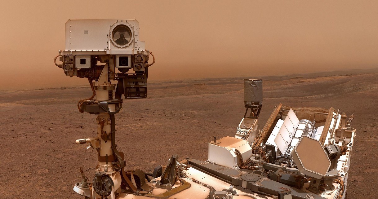 Łazik Curiosity wysłał nam z powierzchni Marsa swoje pożegnalne selfie /Geekweek