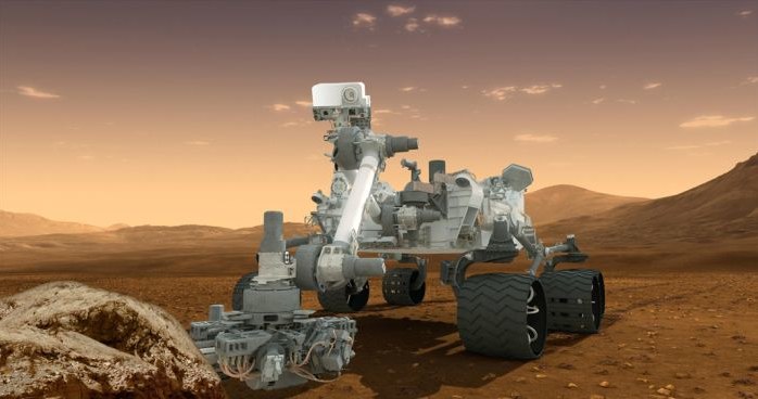 Łazik Curiosity zabrał ze sobą bakterie na Marsa? /NASA
