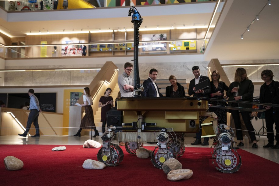Łazik marsjański Echo Mars Rosalind Franklin Rover /WILL OLIVER  /PAP/EPA