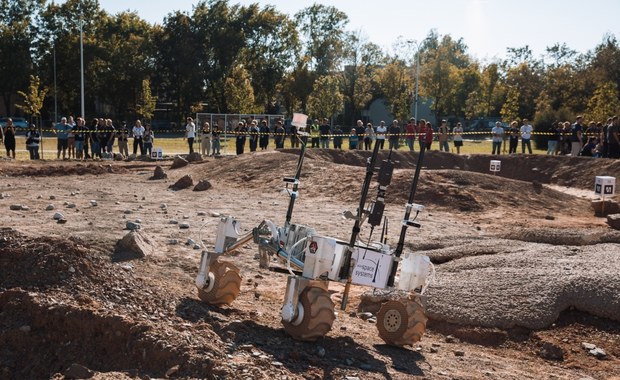 Łazik marsjański z AGH znów najlepszy. Za nami European Rover Challenge 2023