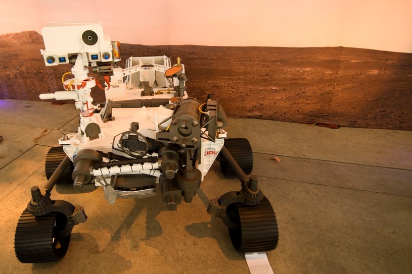Łazik Perseverance umieścił specjalny czujnik na Marsie /AFP
