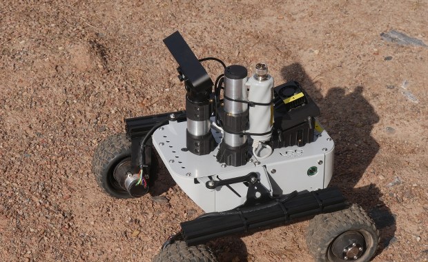 Łaziki marsjańskie mierzą się w Kielcach... hybrydowo