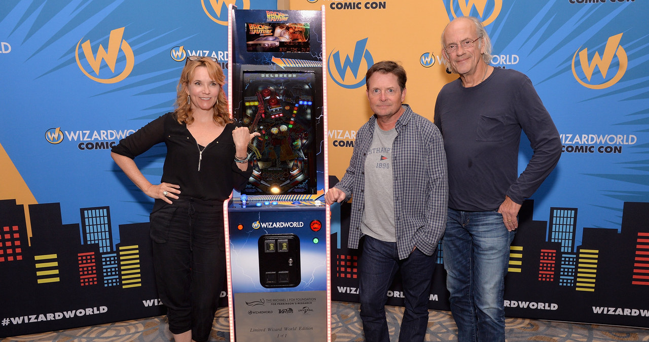 Lea Thompson, Actor Michael J. Fox, Christopher Lloyd /Daniel Boczarski /Getty Images