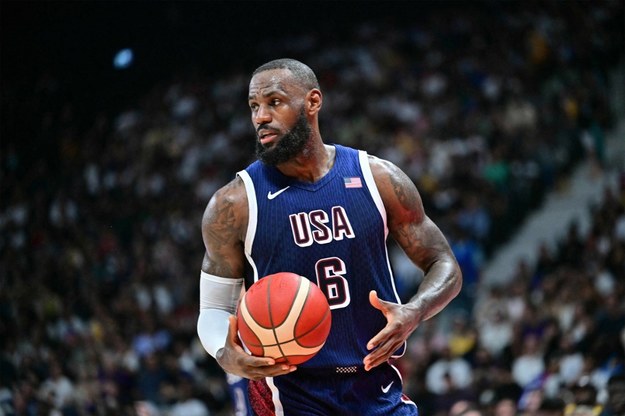 LeBron James będzie chorążym reprezentacji Stanów Zjednoczonych na igrzyskach olimpijskich /GIUSEPPE CACACE /East News/AFP