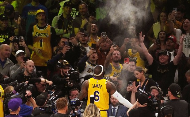 LeBron James poprawił rekord wszech czasów ligi NBA!