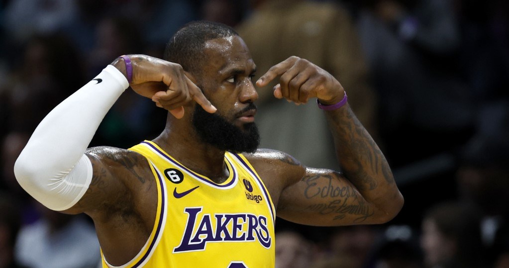 LeBron James /JARED C. TILTONGETTY IMAGES NORTH AMERICAAFP /AFP