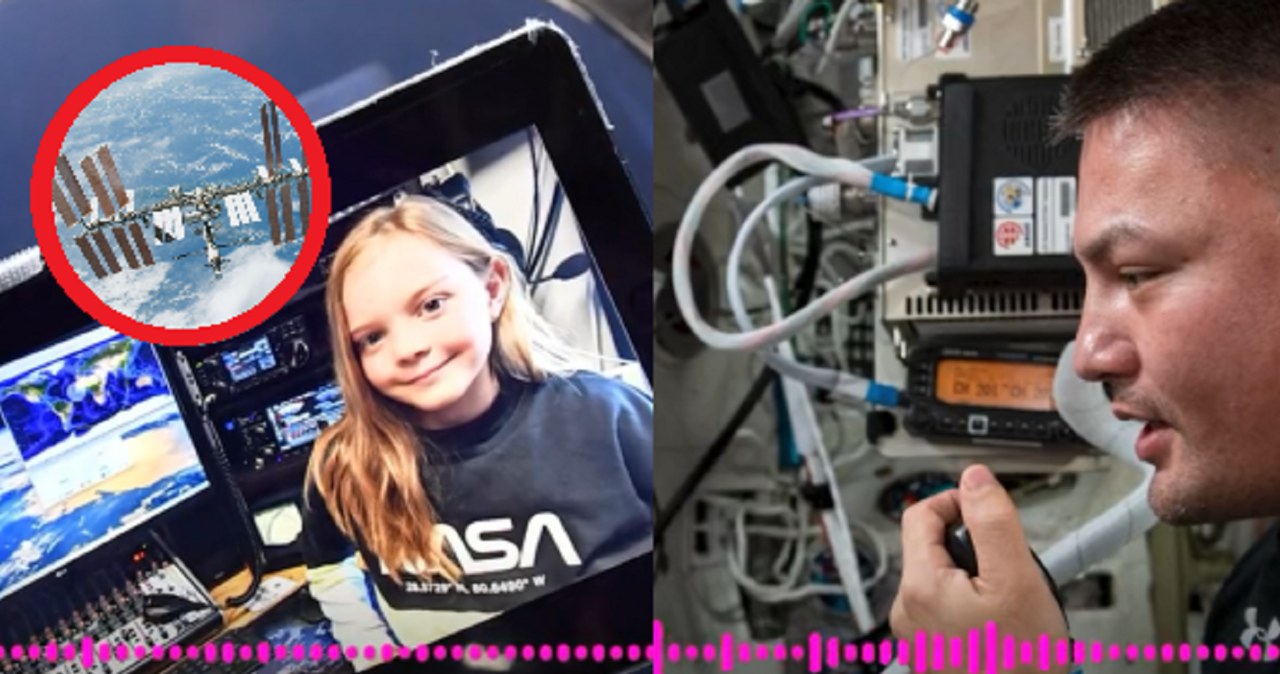 Leć bezpiecznie! - powiedziała 8-latka do astronauty na ISS /materiały prasowe