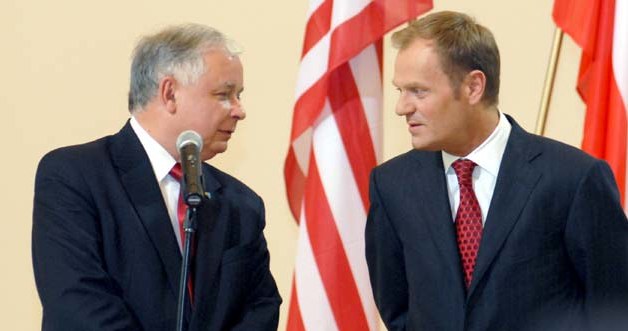 Lech Kaczyński, Donald Tusk /fot.Marek Ulatowski &nbsp; /MWMedia