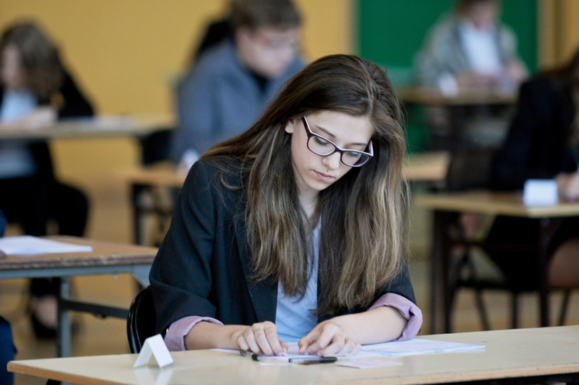 Lech Muszyński/ Uczniowie gimnazjum nr 21 w Gorzowie Wielkopolskim /PAP