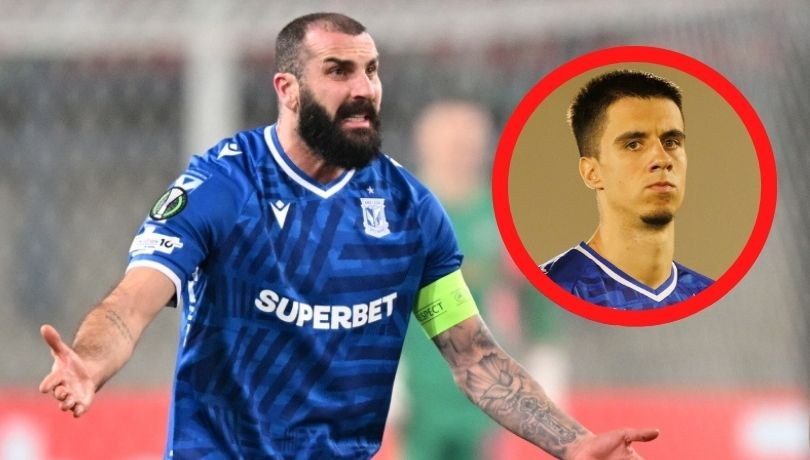 Lech Poznań z dramatycznych okolicznościach pożegnał się z Ligą Konferencji /IMAGO/Maciej Rogowski/Imago Sport and News/ /East News