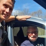 Lech Wałęsa przebił oponę na autostradzie w Connecticut. Pomógł mu policjant pochodzący z Polski 