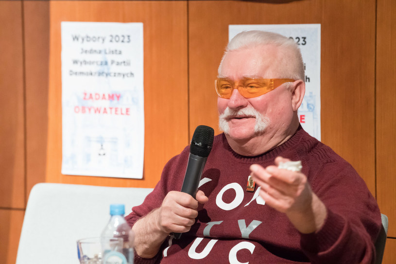 Lech Wałęsa przed kilkoma dniami poinformował o zakażeniu koronawirusem /Fot. Wojciech Strozyk /East News