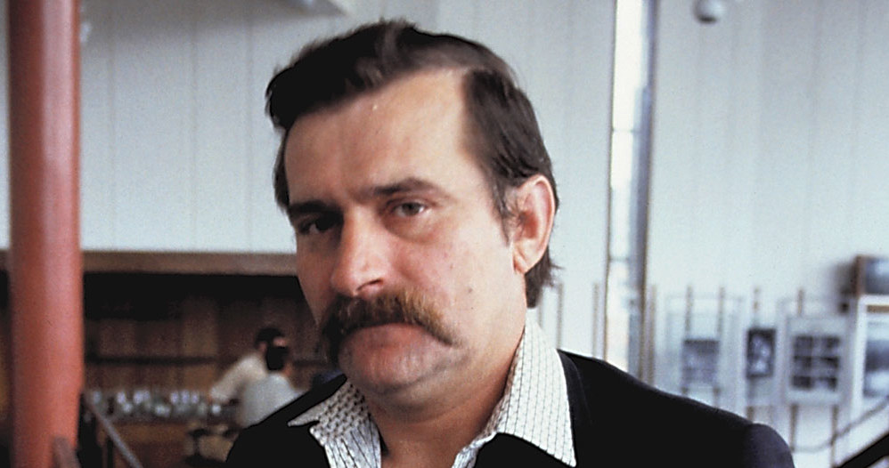 Lech Wałęsa w 1981 roku /MARKKU VUORELA /AFP