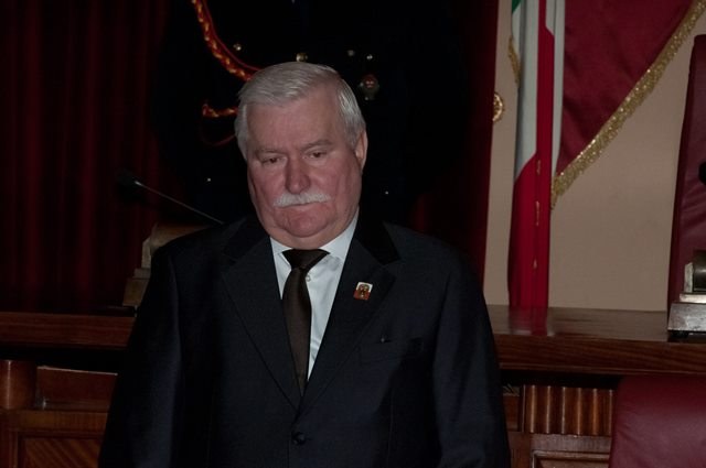 Lech Wałęsa /Kikapress/Lucio Ganci    /PAP